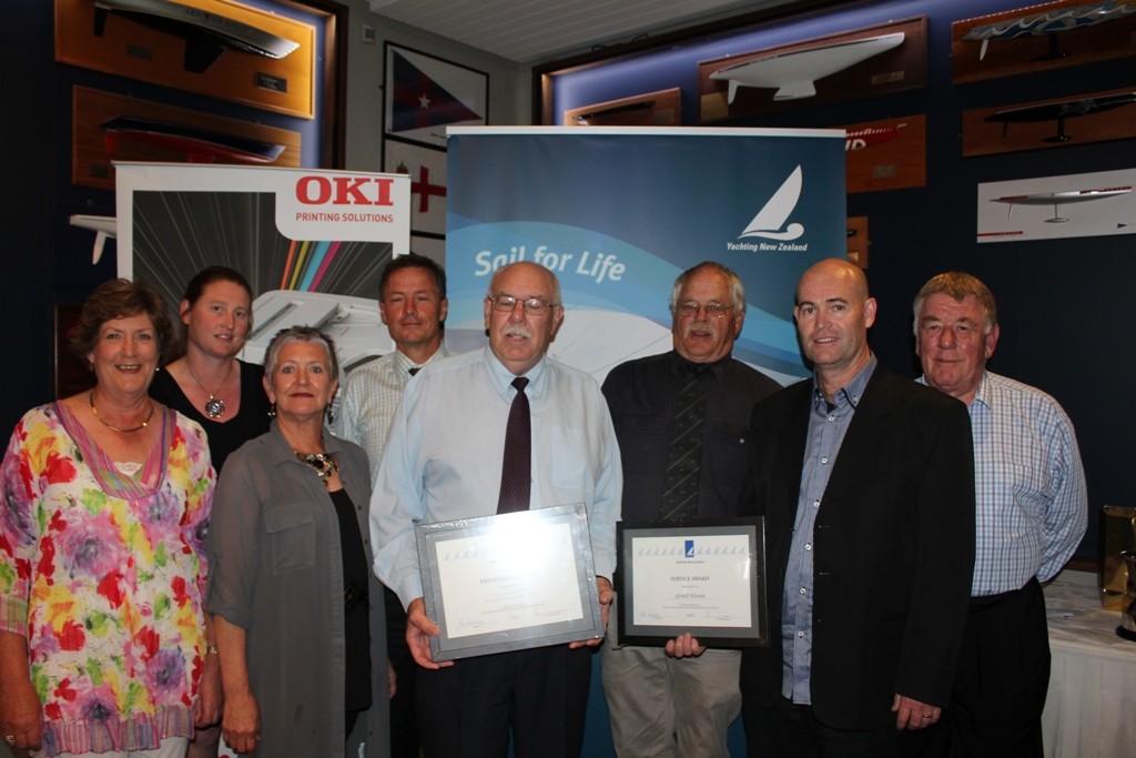 Napier Sailing Club and the 2012 Optimist World organising Committee were awarded the President’s Award - 2012 Yachting Excellence Awards © Jodie Bakewell-White